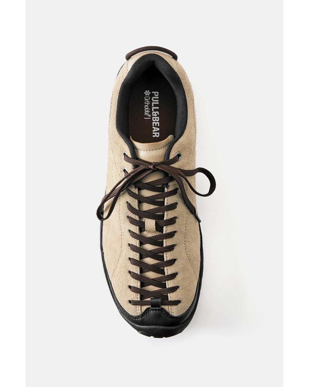 Pull&Bear Trekking-Sneaker Aus Leder in Blue für Herren