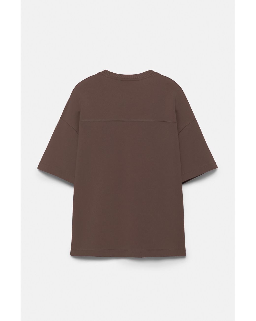 Pull&Bear Sweatshirt Mit Kurze Ärmel Und Interlock in Brown für Herren