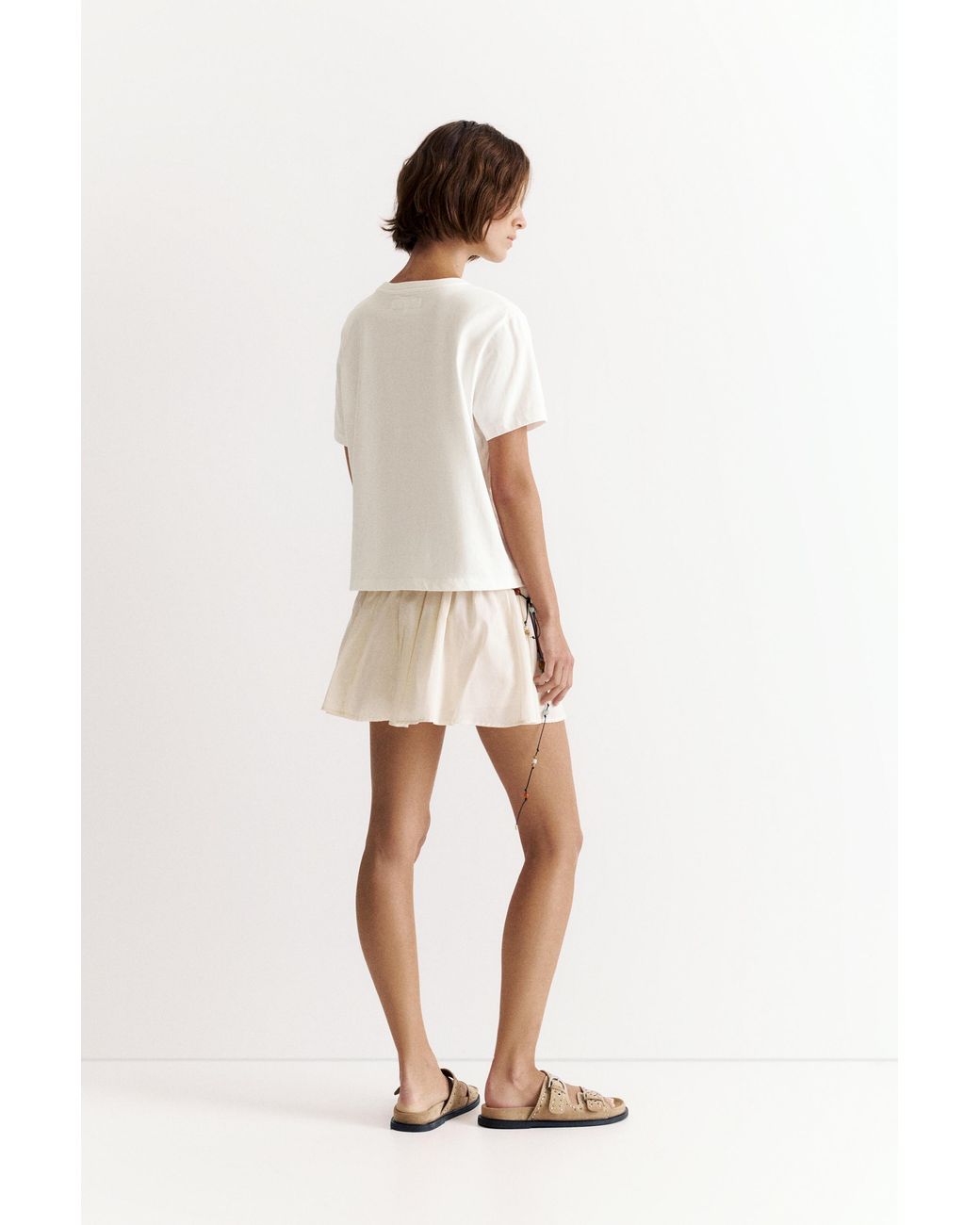 Pull&Bear Blue Tahiti Floral T-Shirt