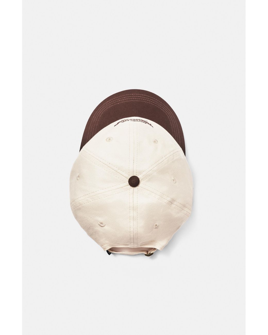 Pull&Bear White Wax & Wire Records Embroidered Cap for men