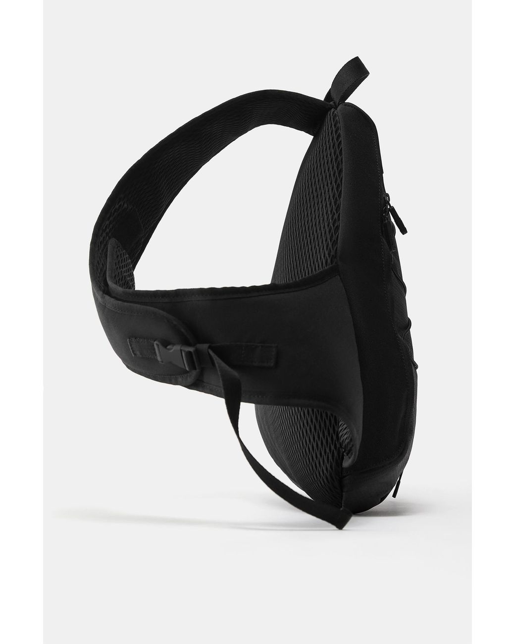 Pull&Bear Black Stwd Technical Backpack for men