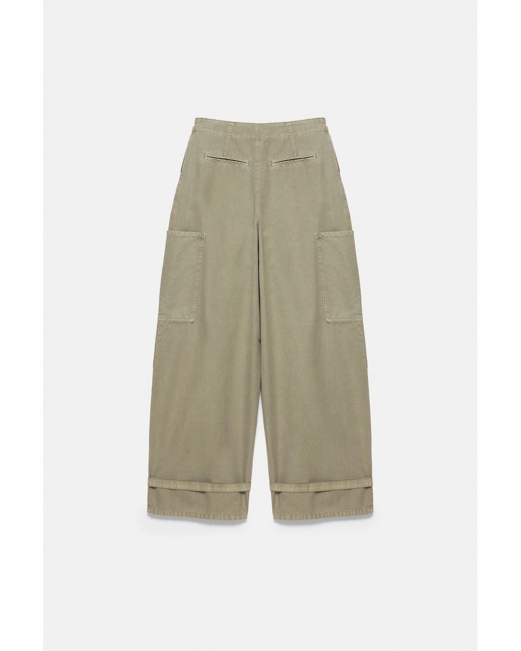 Pull&Bear Utility Barrel Broek in het Gray