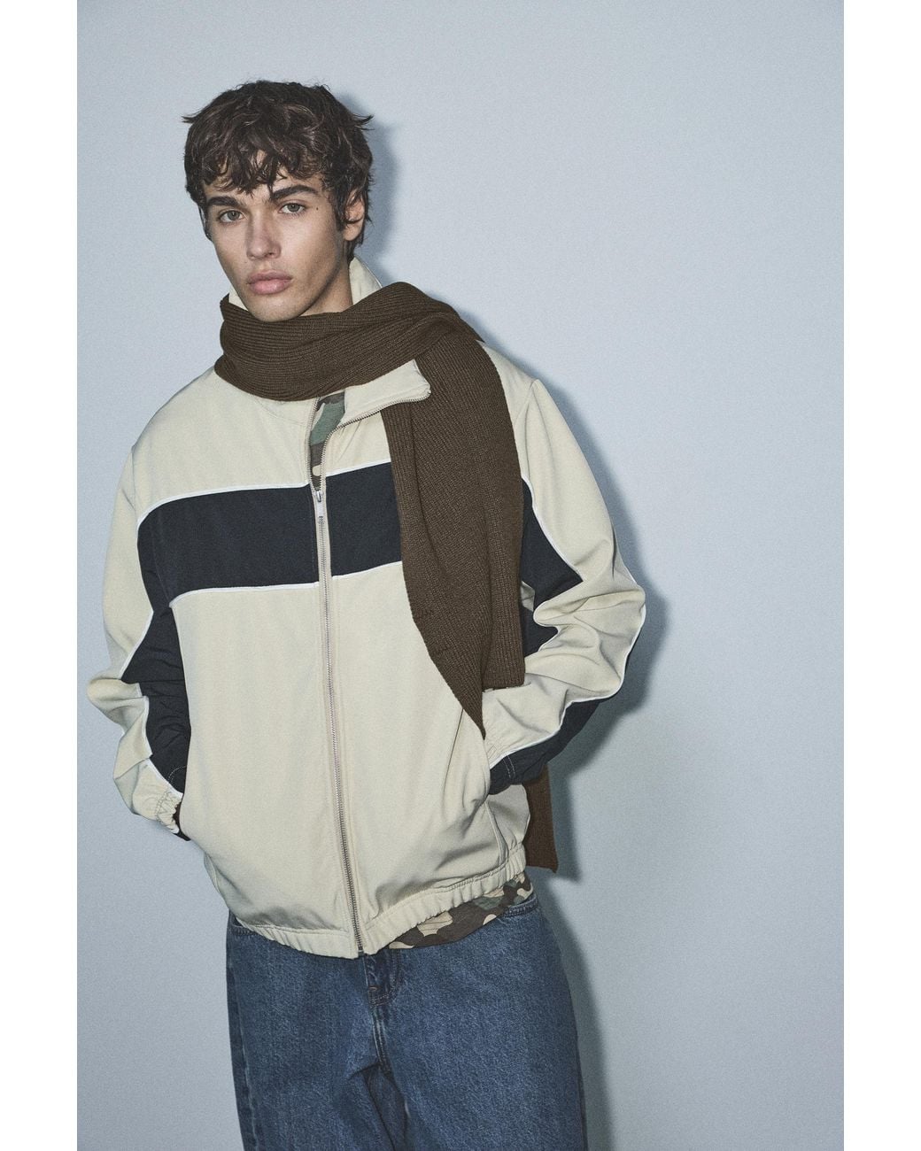 Sciarpa Basic di Pull&Bear in Gray da Uomo