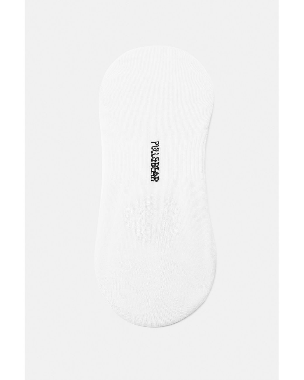 Pull&Bear 4-Pack Korte Sokken in het White voor heren