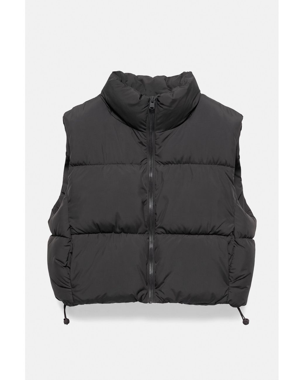 Pull&Bear Black Padded Gilet