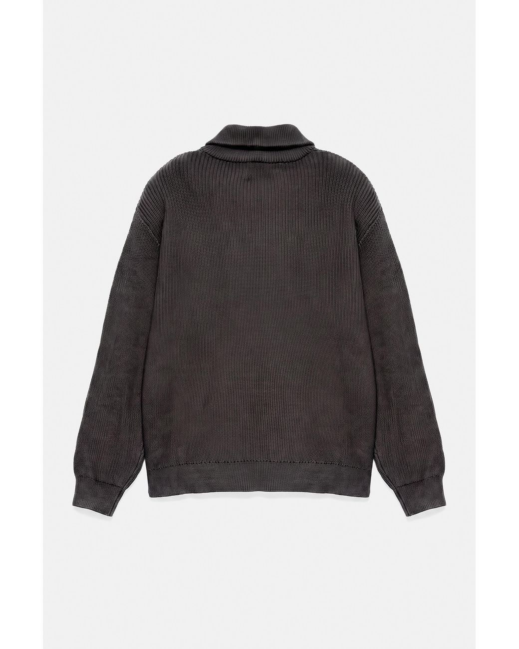 Pull&Bear Trui Met Ritssluiting in het Blue voor heren