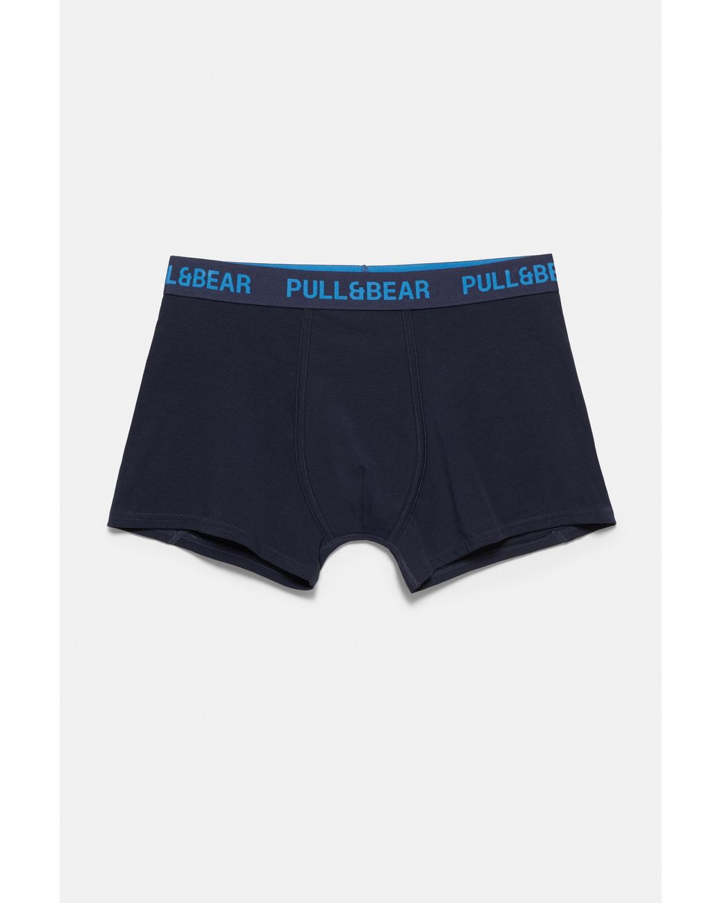 Pull&Bear Blue Pack Of 3 Boxers for men
