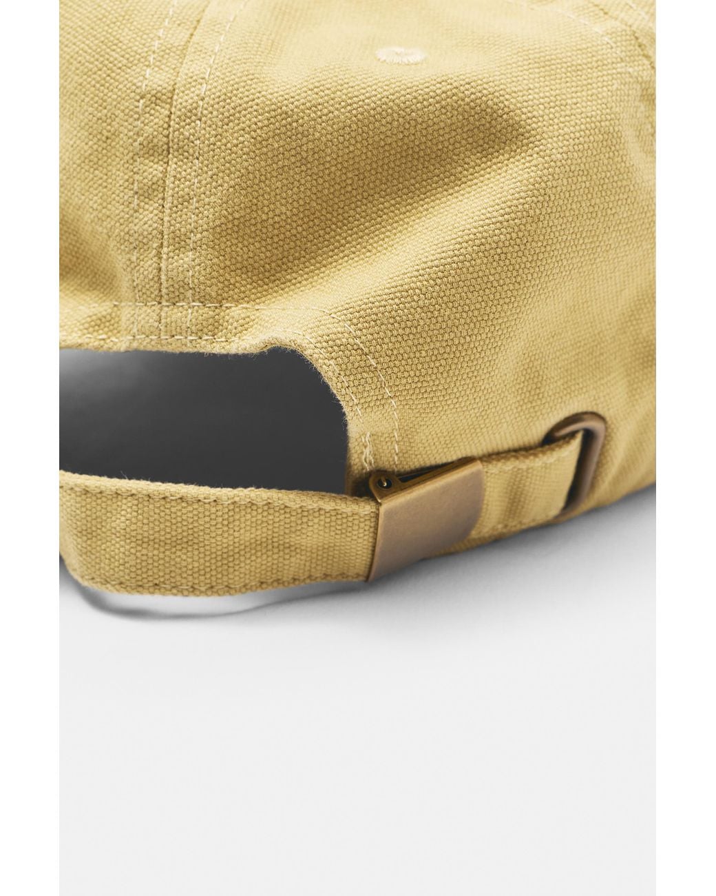 Casquette Brodée California Pull&Bear pour homme en coloris Yellow