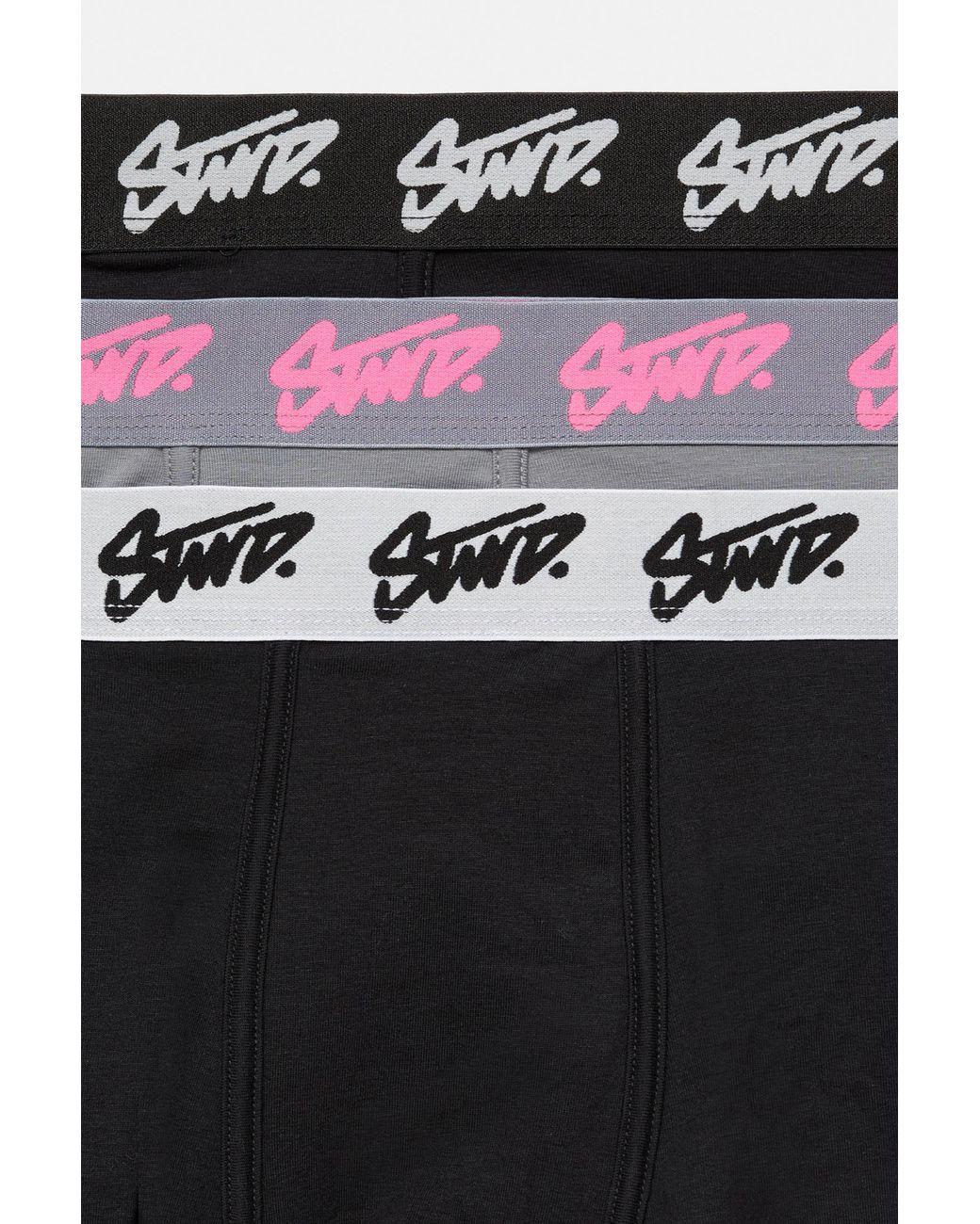 Pull&Bear Multicolor 3-Pack Of Boxers for men