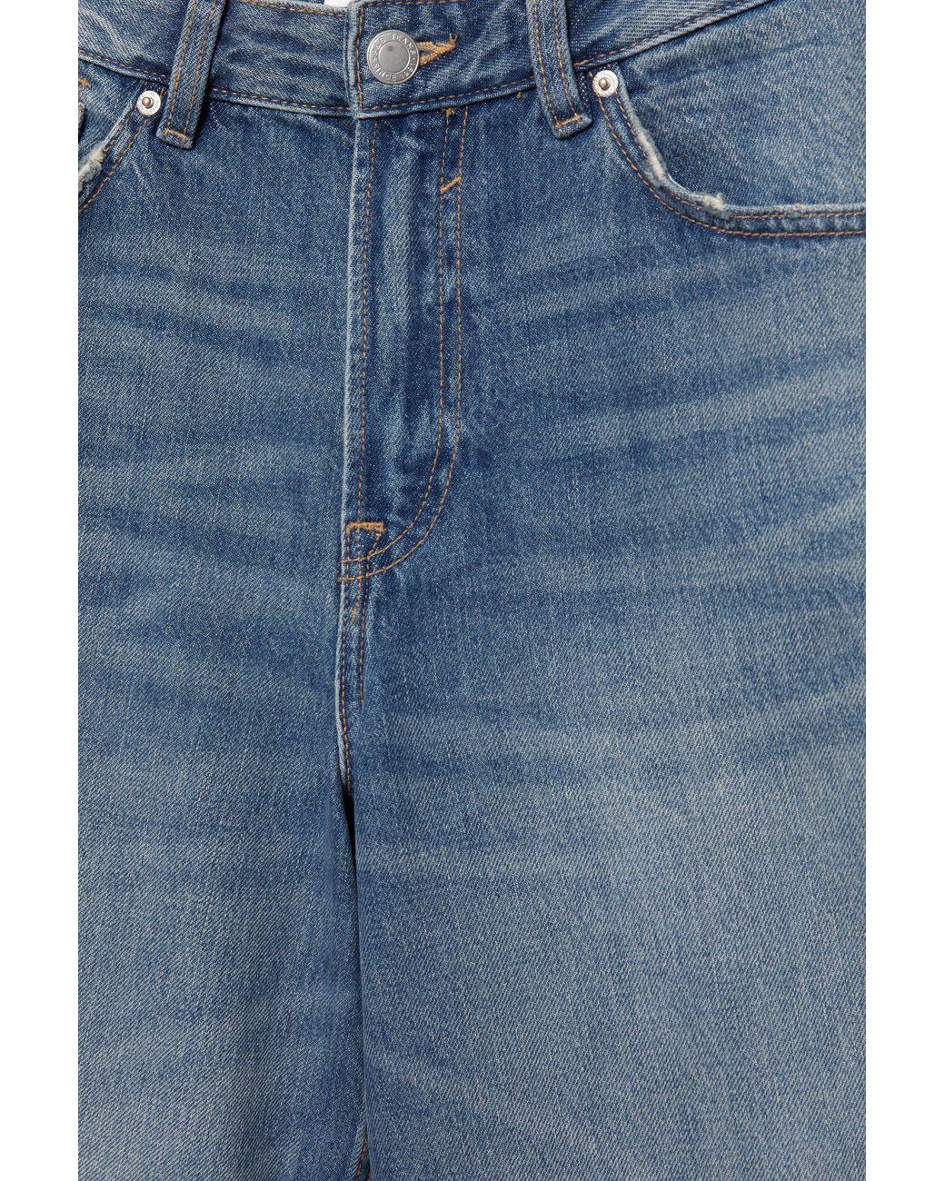Jorts En Denim Taille Basse Pull&Bear en coloris Blue