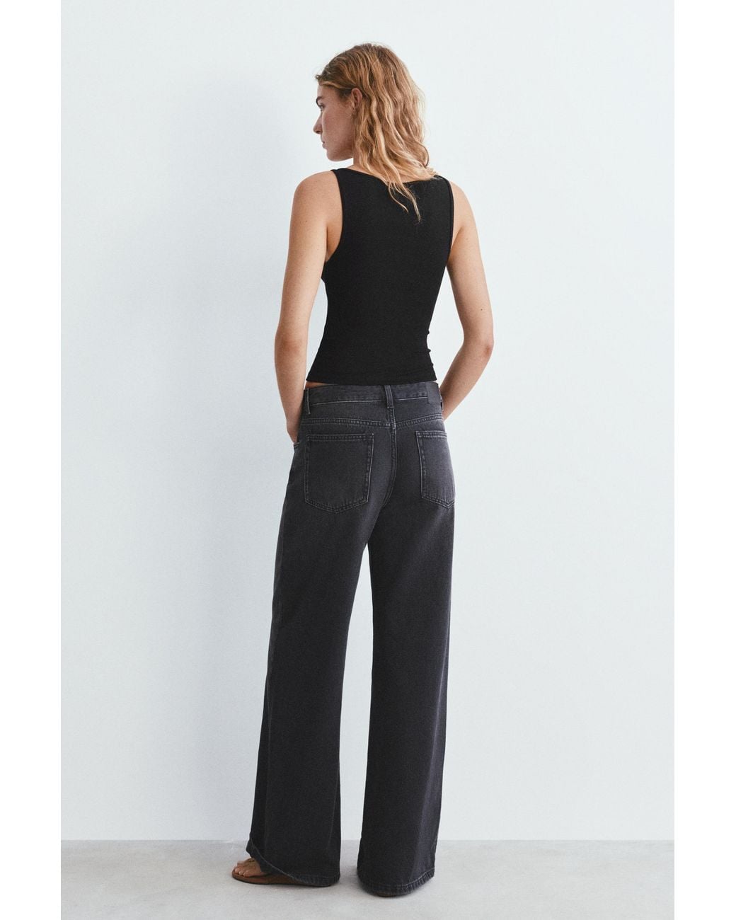Pull&Bear 2-Pack Tanktops in het Gray