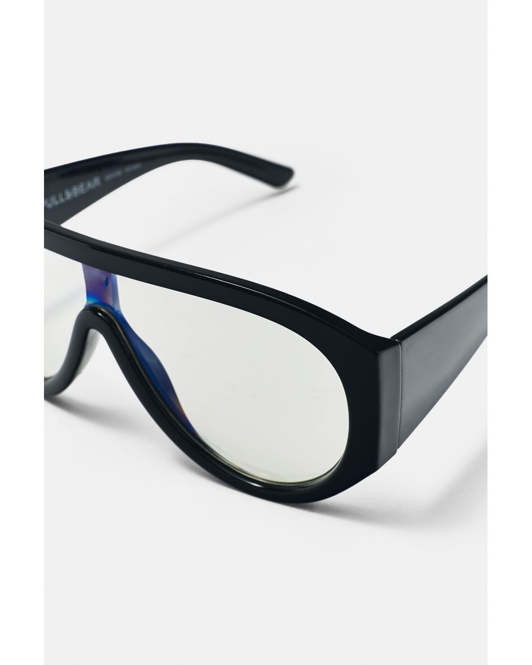 Pull&Bear Black Light Filter Aviator Glasses
