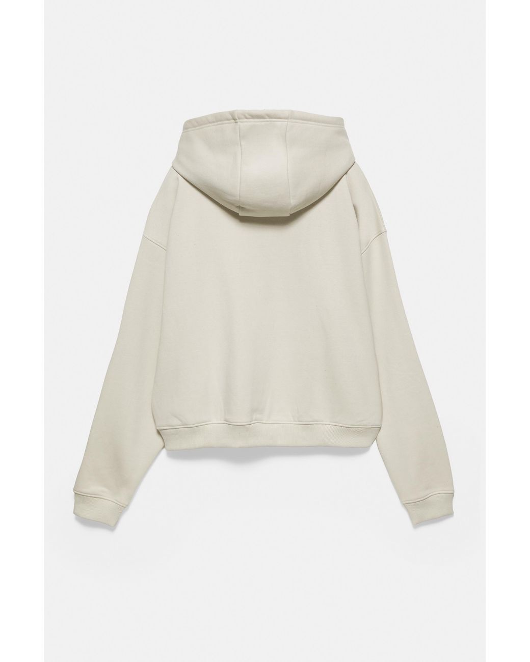 Pull&Bear Blue Zip-Up Hoodie for men
