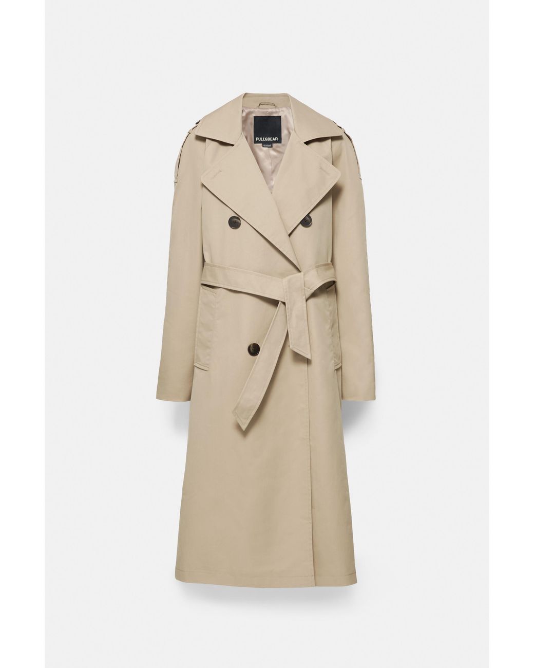Pull&Bear Multicolor Trench Coat