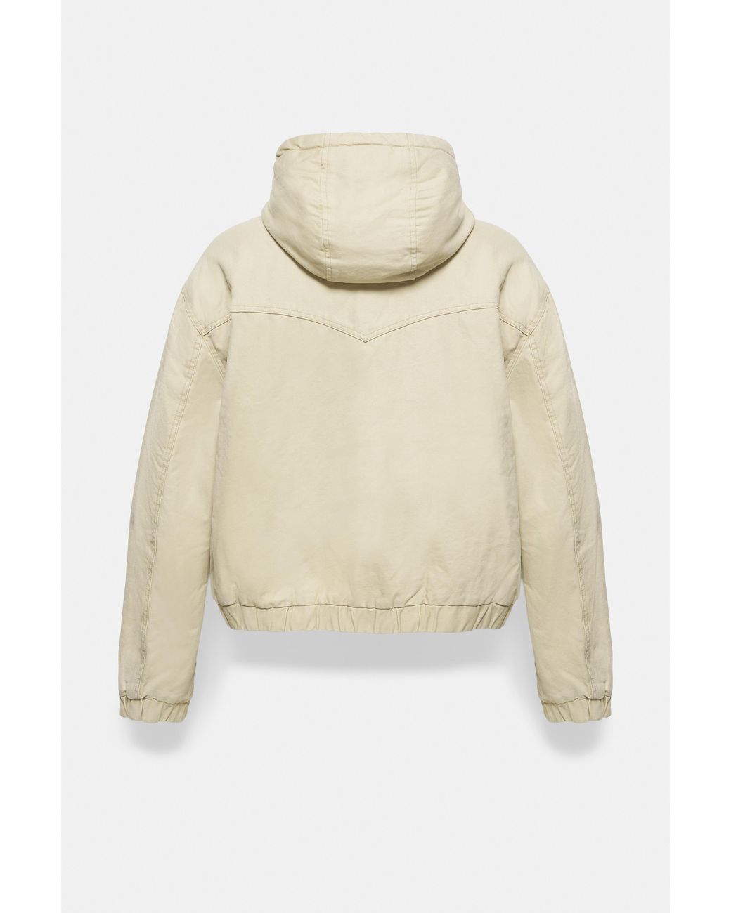 Pull&Bear Bomberjack Met Capuchon in het Blue voor heren