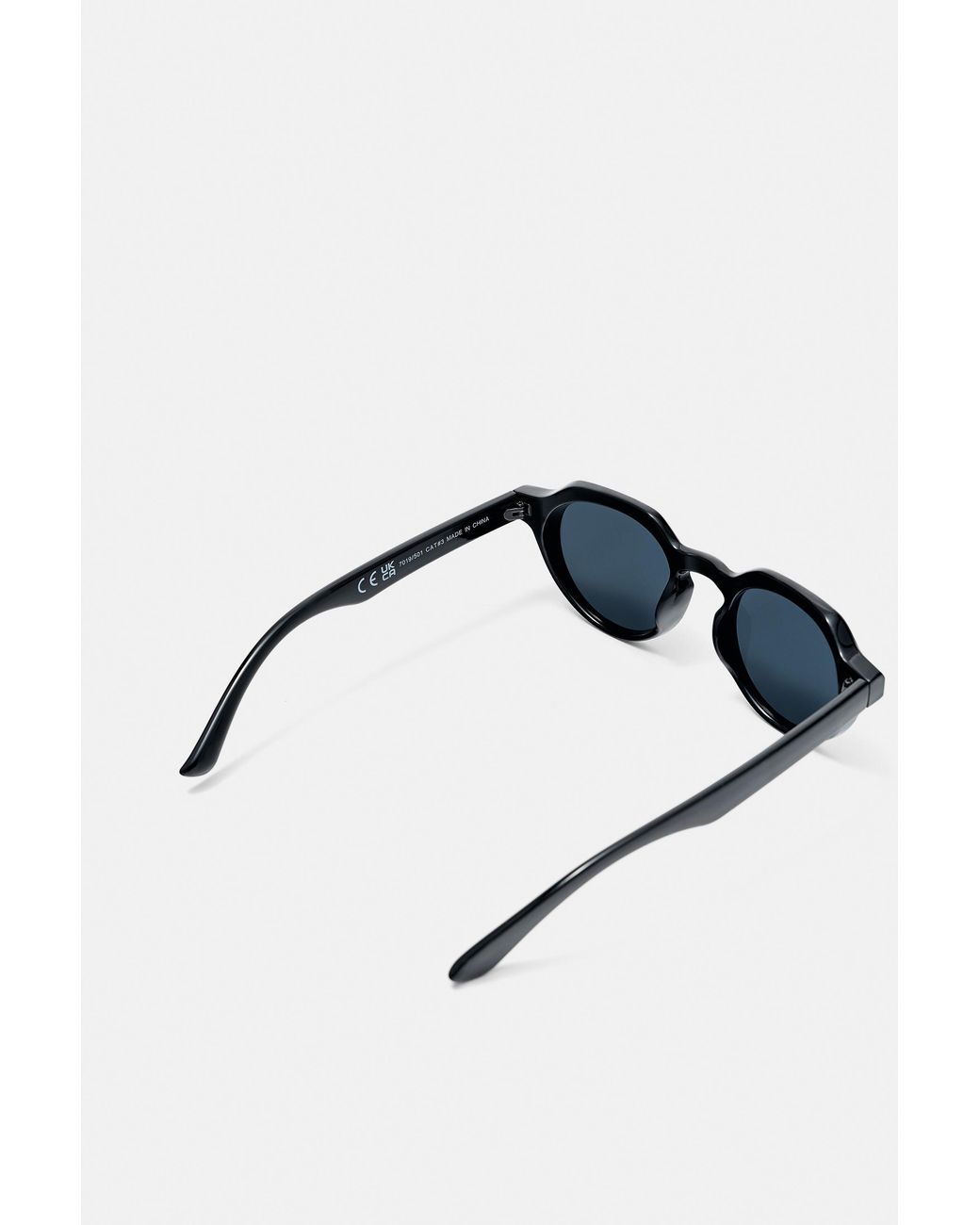 Pull&Bear Blue Tortoiseshell-Effect Sunglasses for men