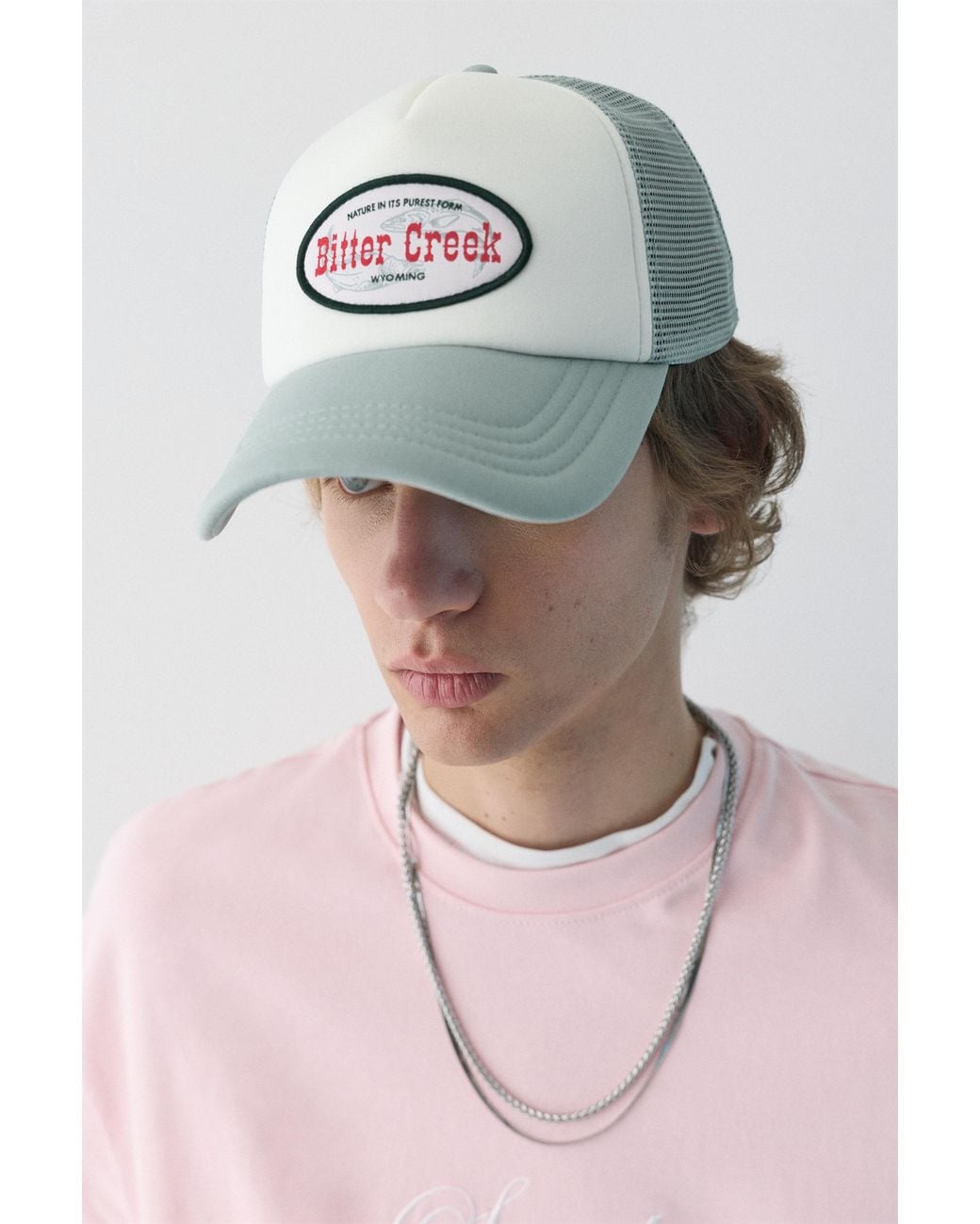 Pull&Bear Kappe „Bitter Creek“ in Gray für Herren