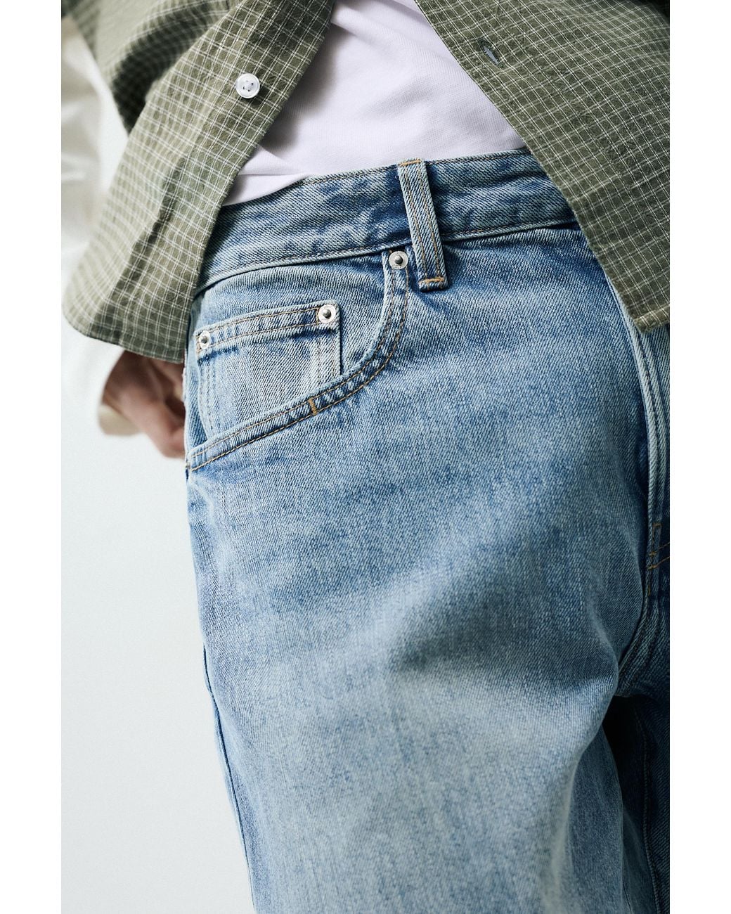 Pull&Bear Bootcut-Jeans in Blue für Herren