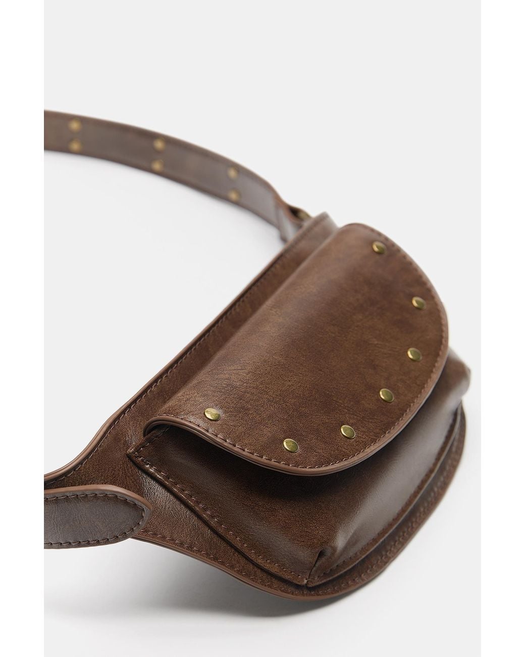 Marsupio Borchie di Pull&Bear in Gray