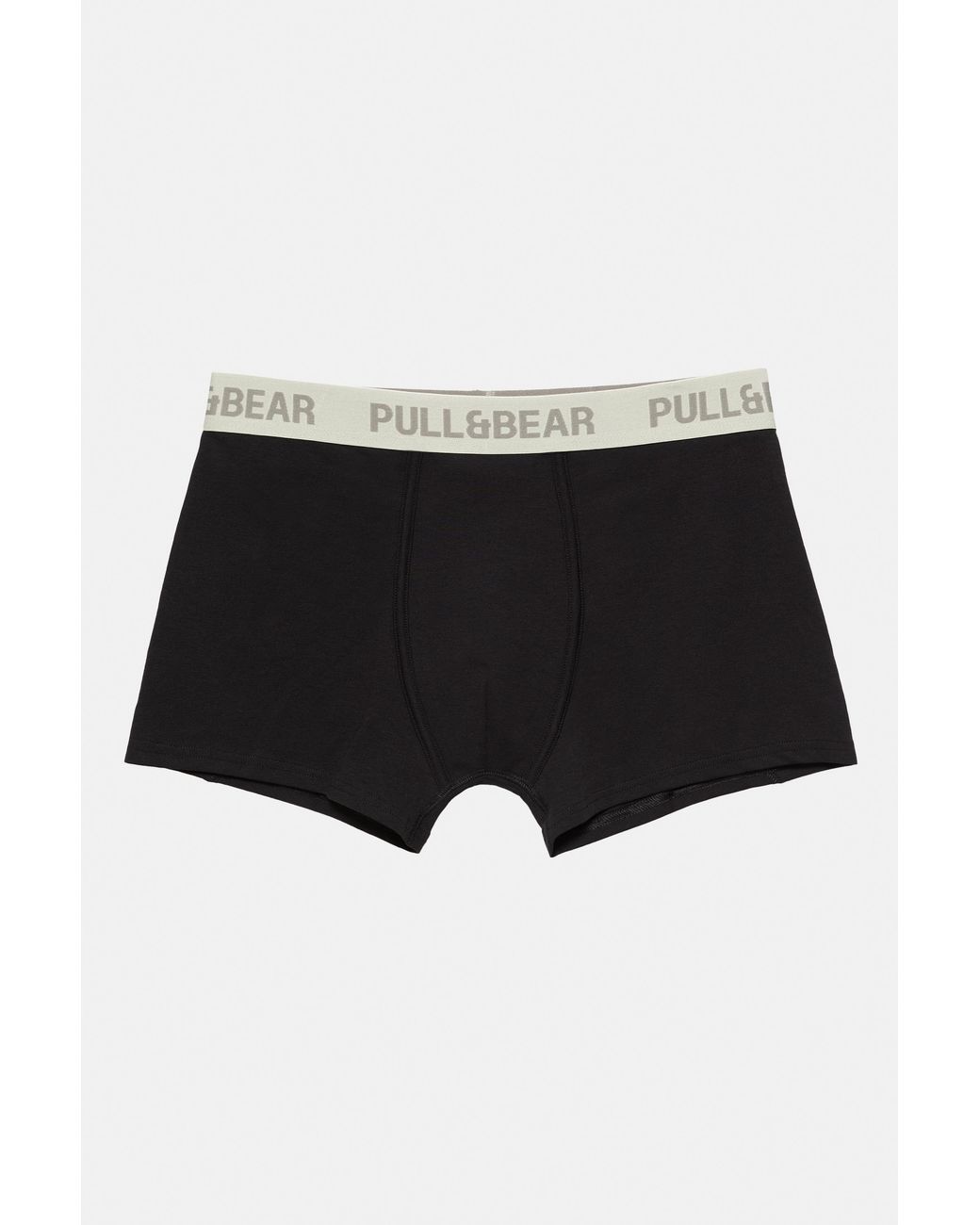 Pull&Bear 3-Pack Boxershorts in het Black voor heren