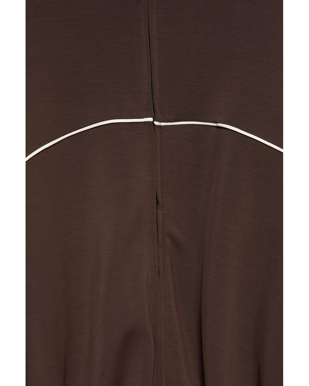 Pull&Bear Black Fluid Jacket With Contrast Trims