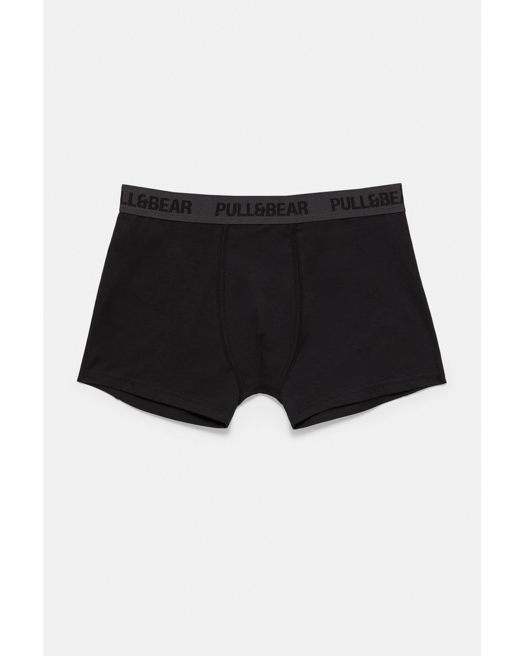 Pull&Bear Black Pack Of 3 Boxers for men