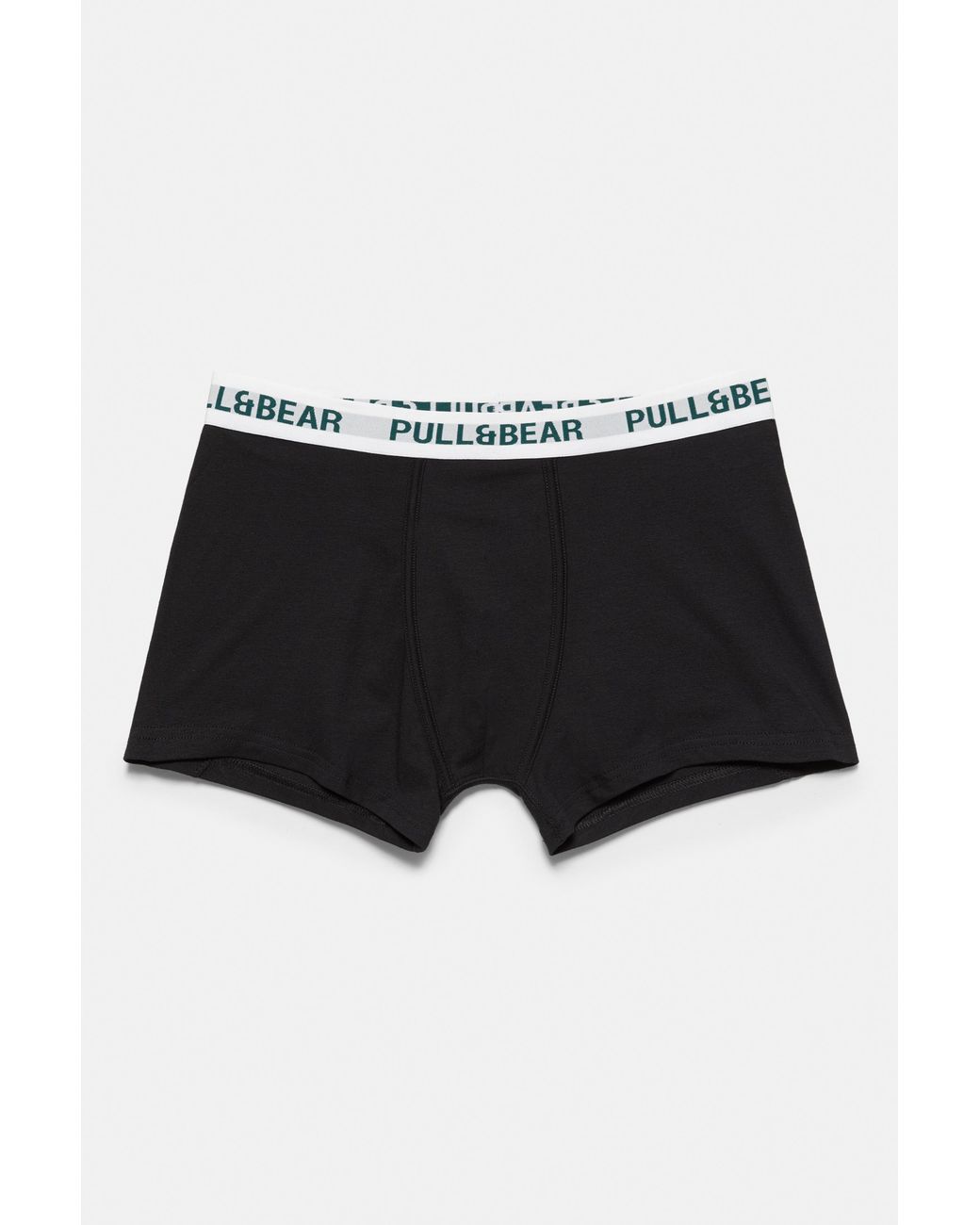 Pull&Bear Black Pack Of 3 Boxers for men