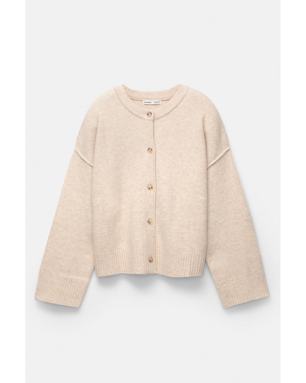 Pull&Bear Natural Soft Touch Cardigan