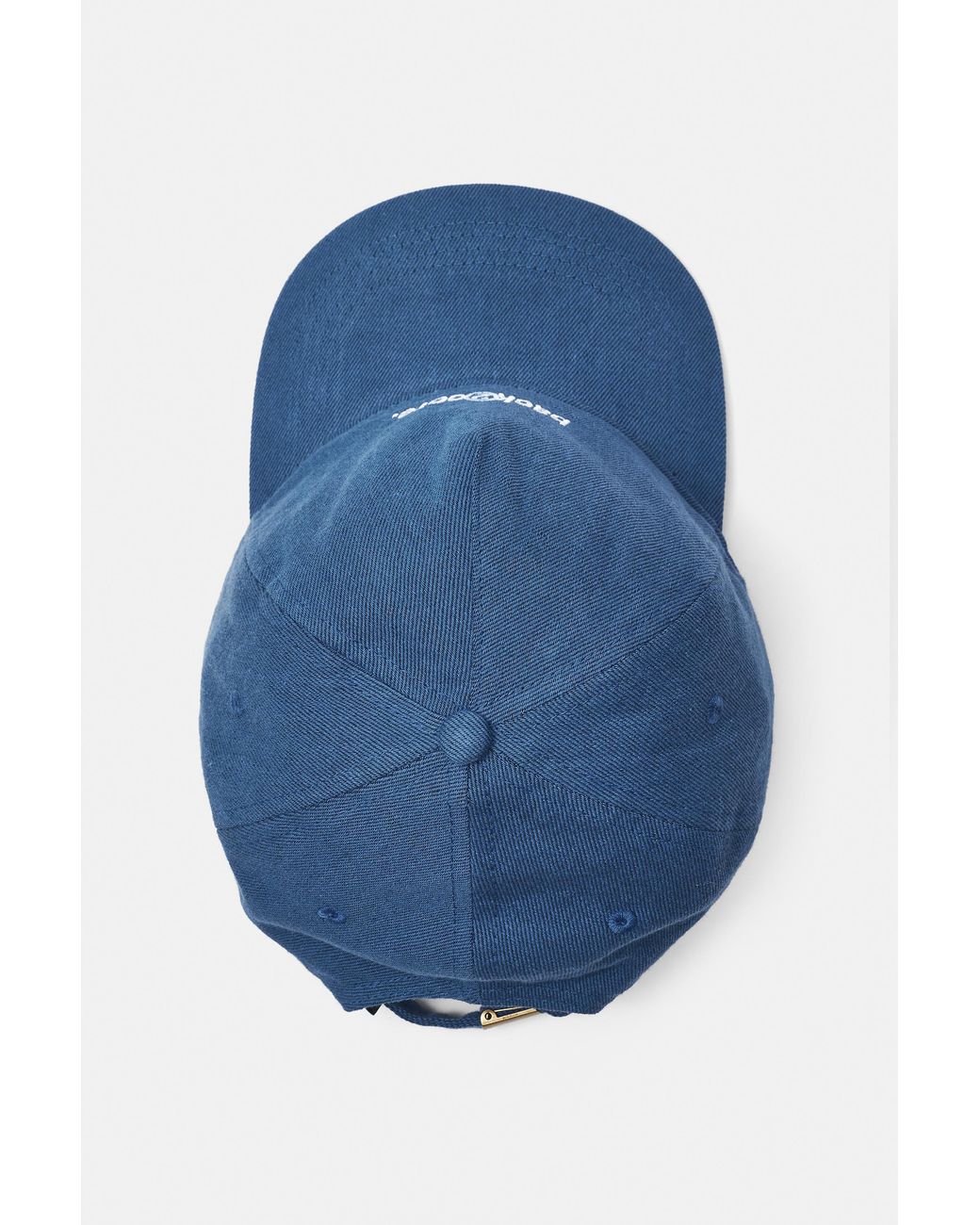 Pull&Bear Blue Stwd Embroidered Cap for men