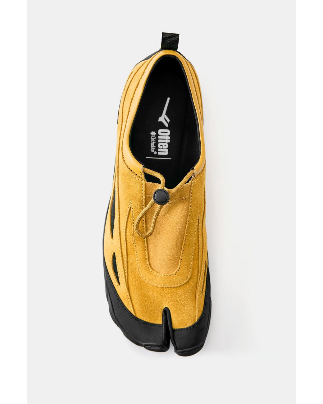 Pull&Bear Brown Often Leather Tabi Trainers for men