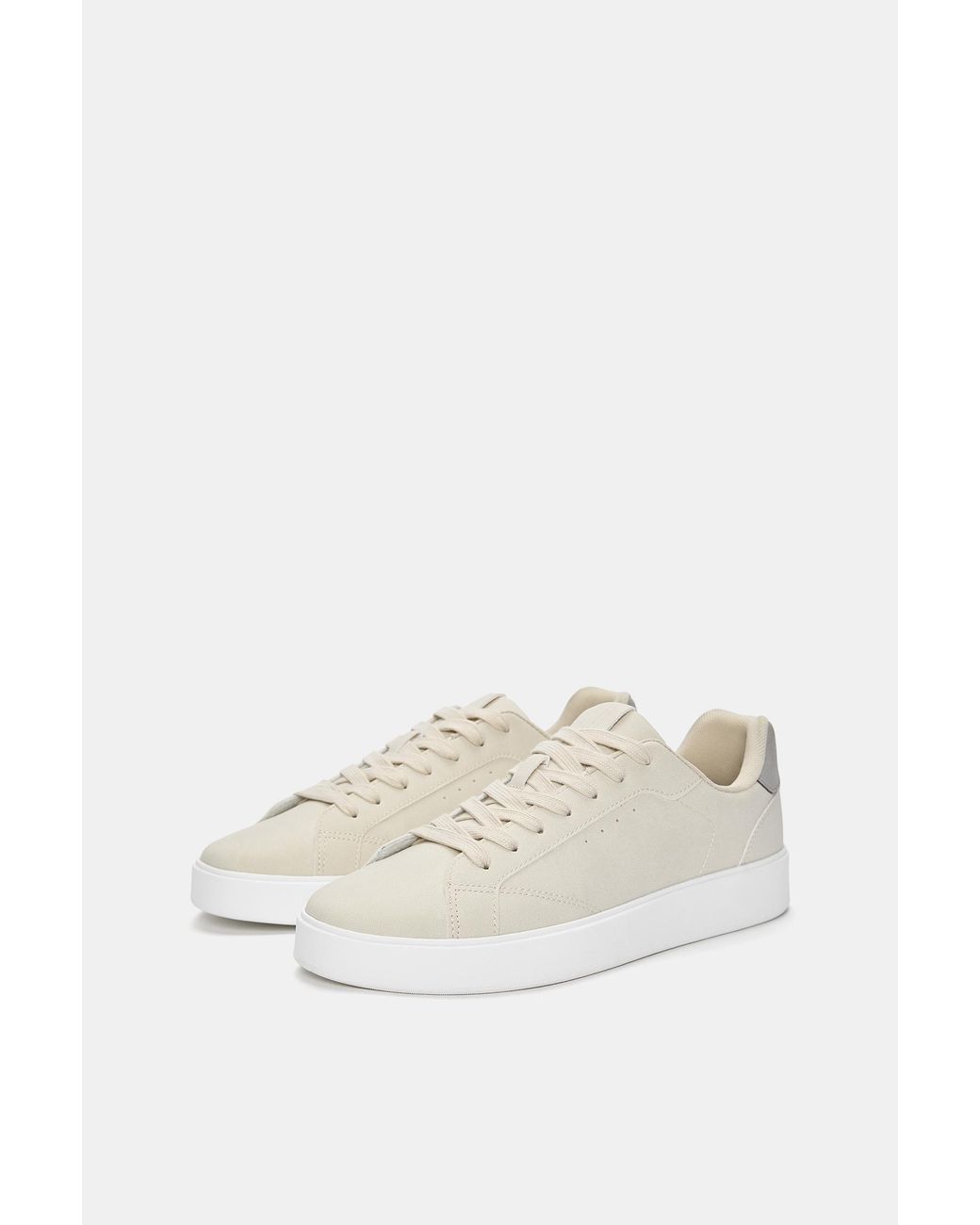 Pull&Bear White Casual Trainers for men