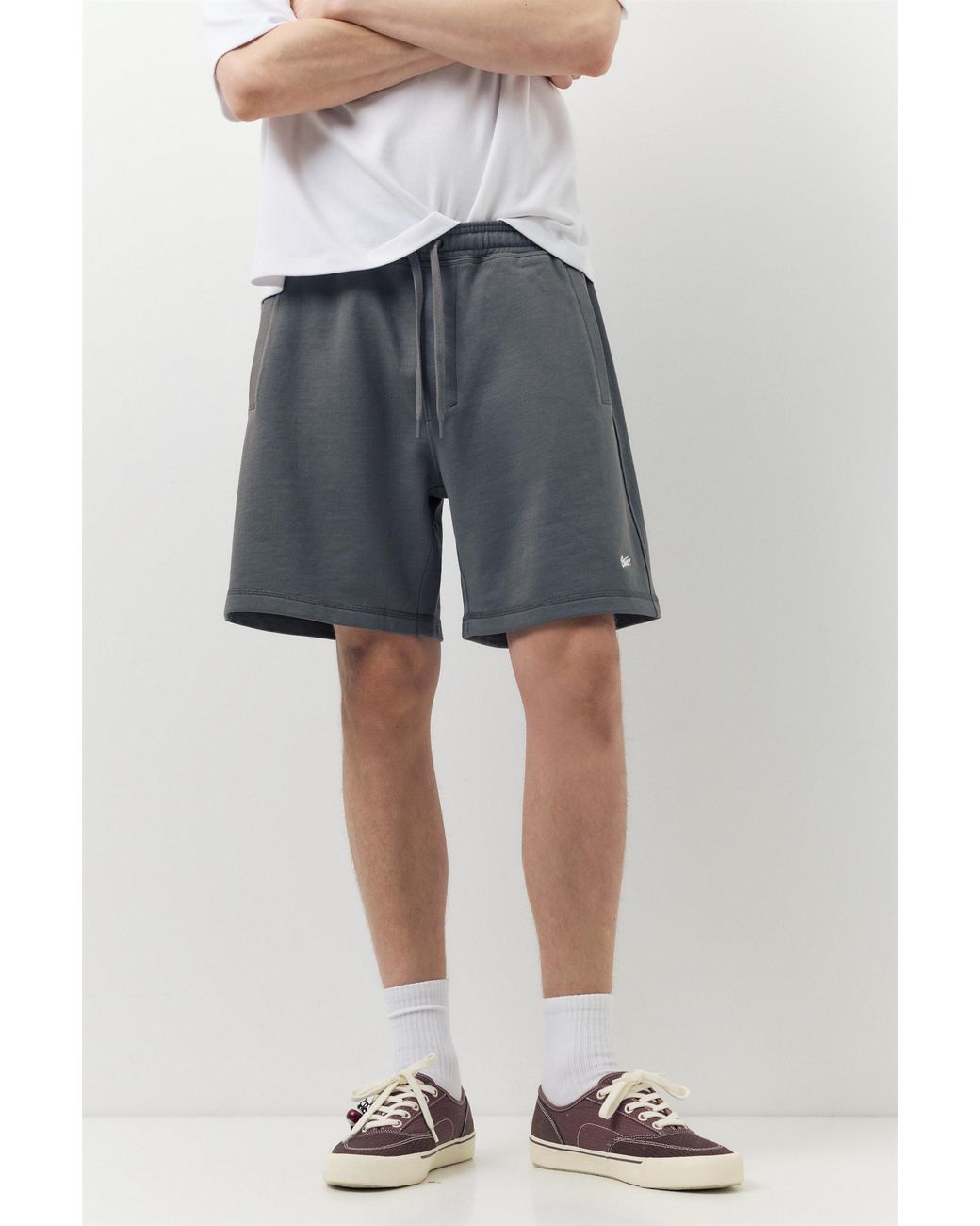 Pull&Bear White 2-Pack Of Stwd Bermuda Sweat Shorts for men