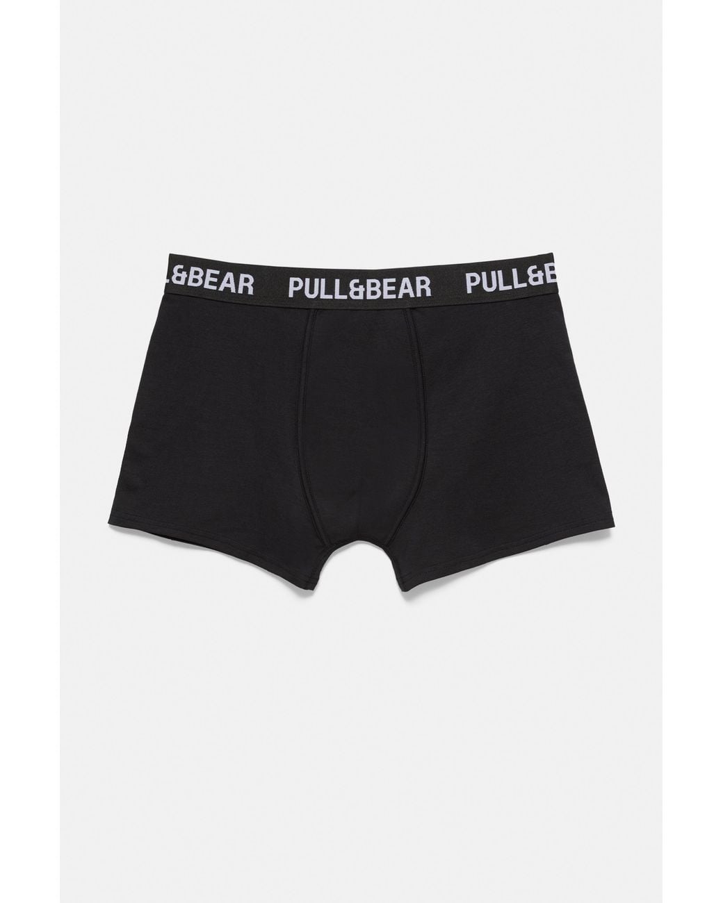 Pull&Bear Black 3-Pack Of Boxers for men