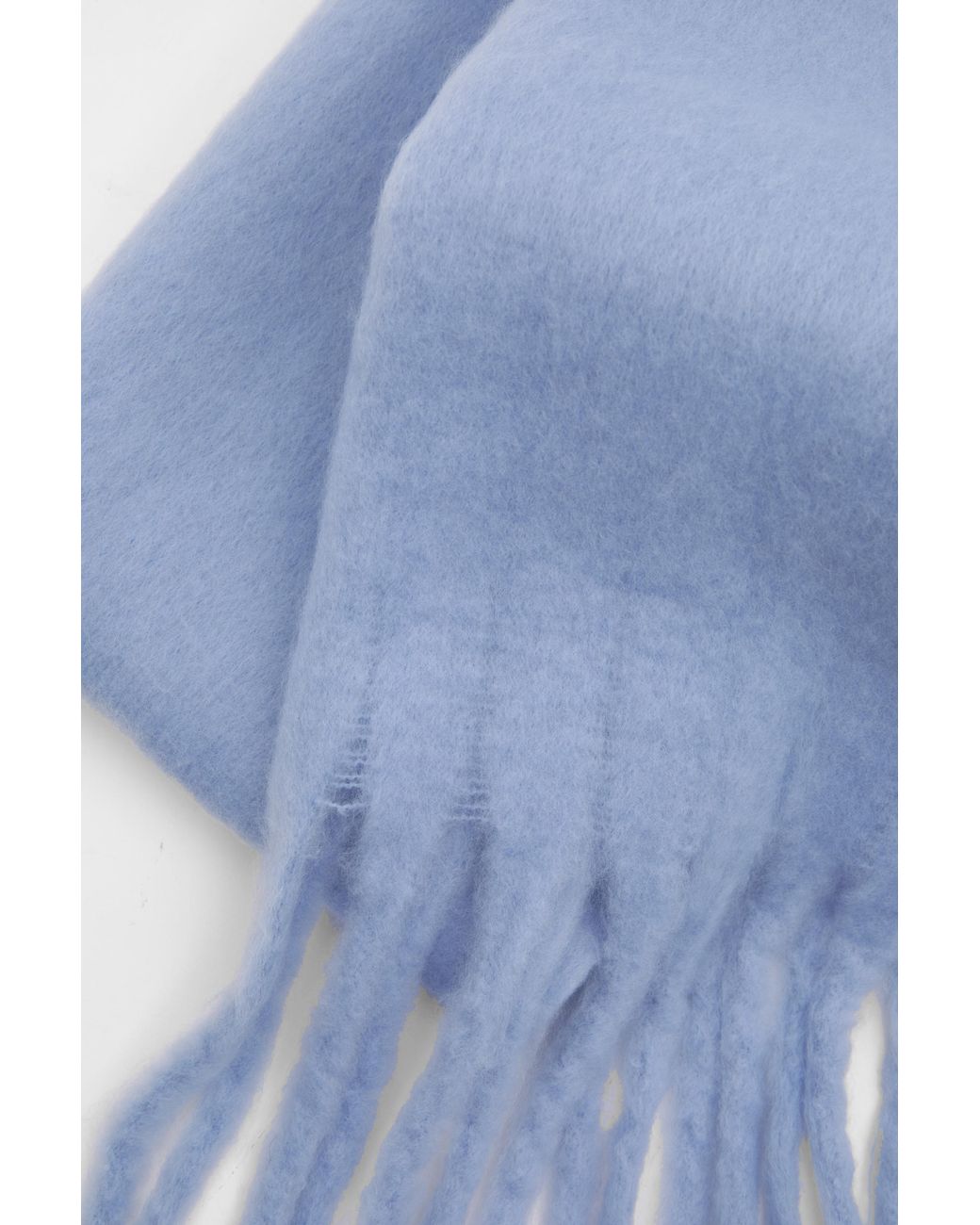 Sciarpa Maxi Effetto Mohair di Pull&Bear in Blue