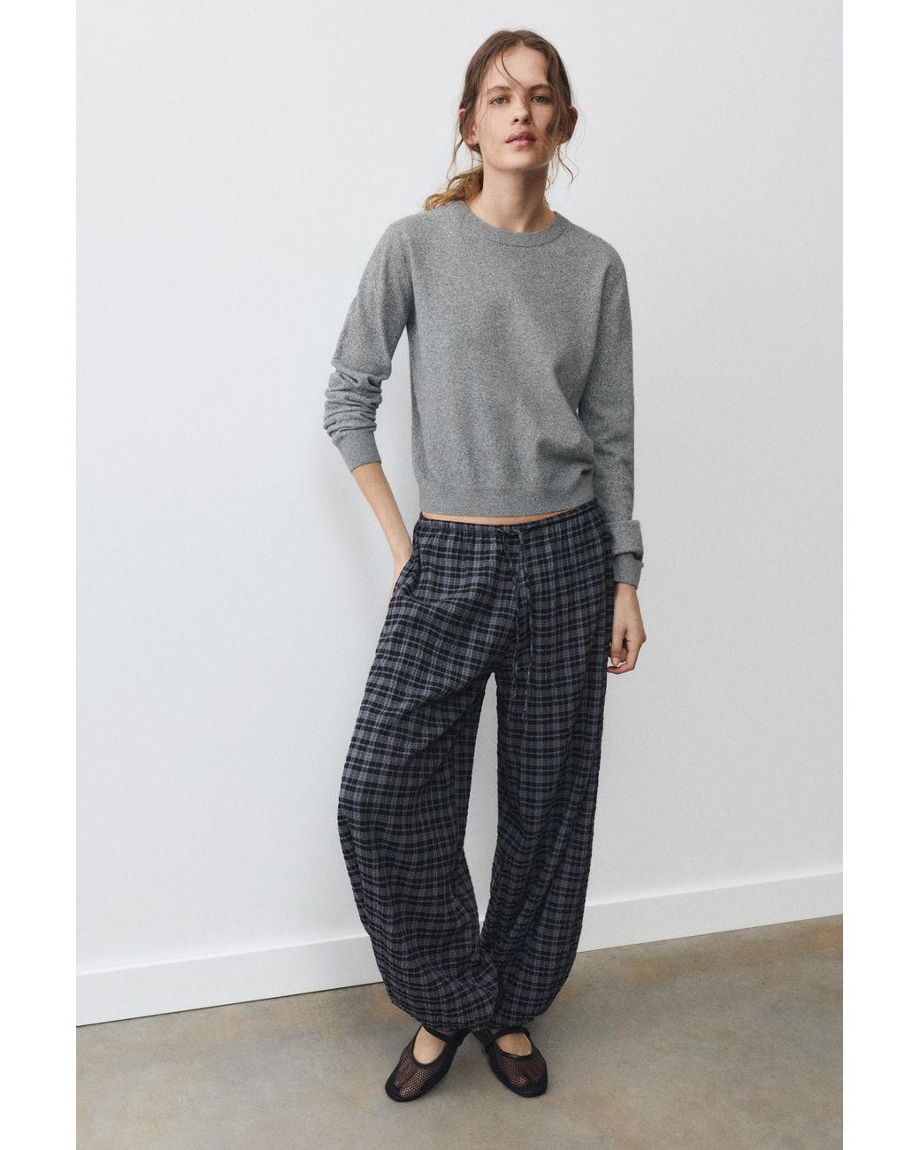 Pull&Bear Gray Basic Soft Knit Jumper