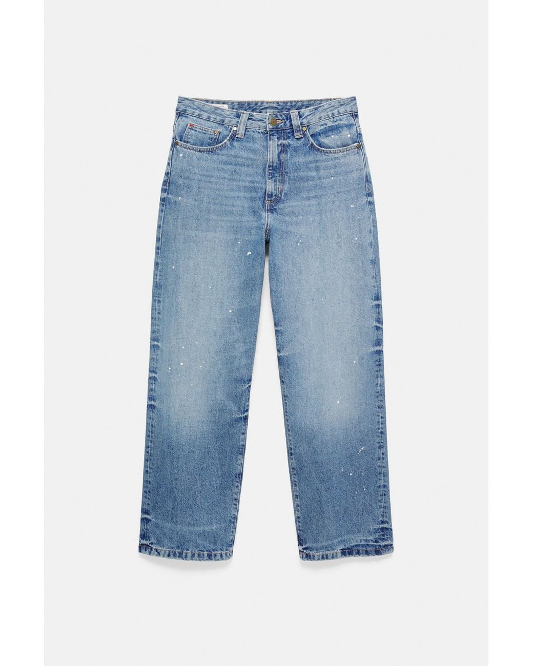 Pull&Bear Blue Dickies Straight-Leg Jeans for men