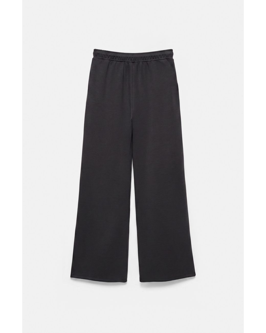 Pull&Bear Blue Soft-Touch Wide-Leg Trousers