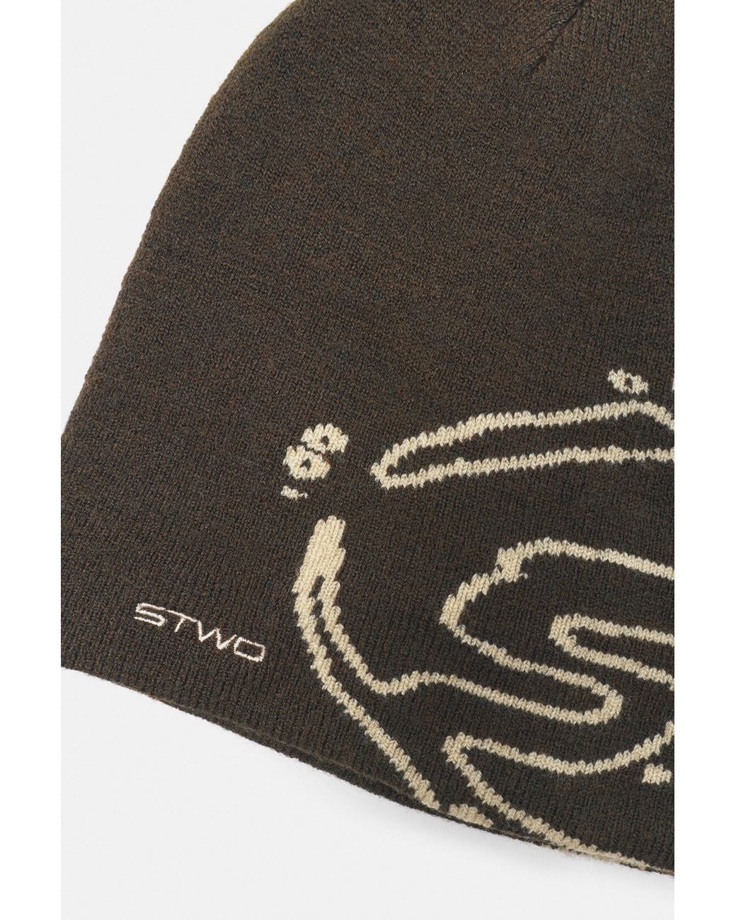 Pull&Bear Stwd Beanie in het Brown voor heren