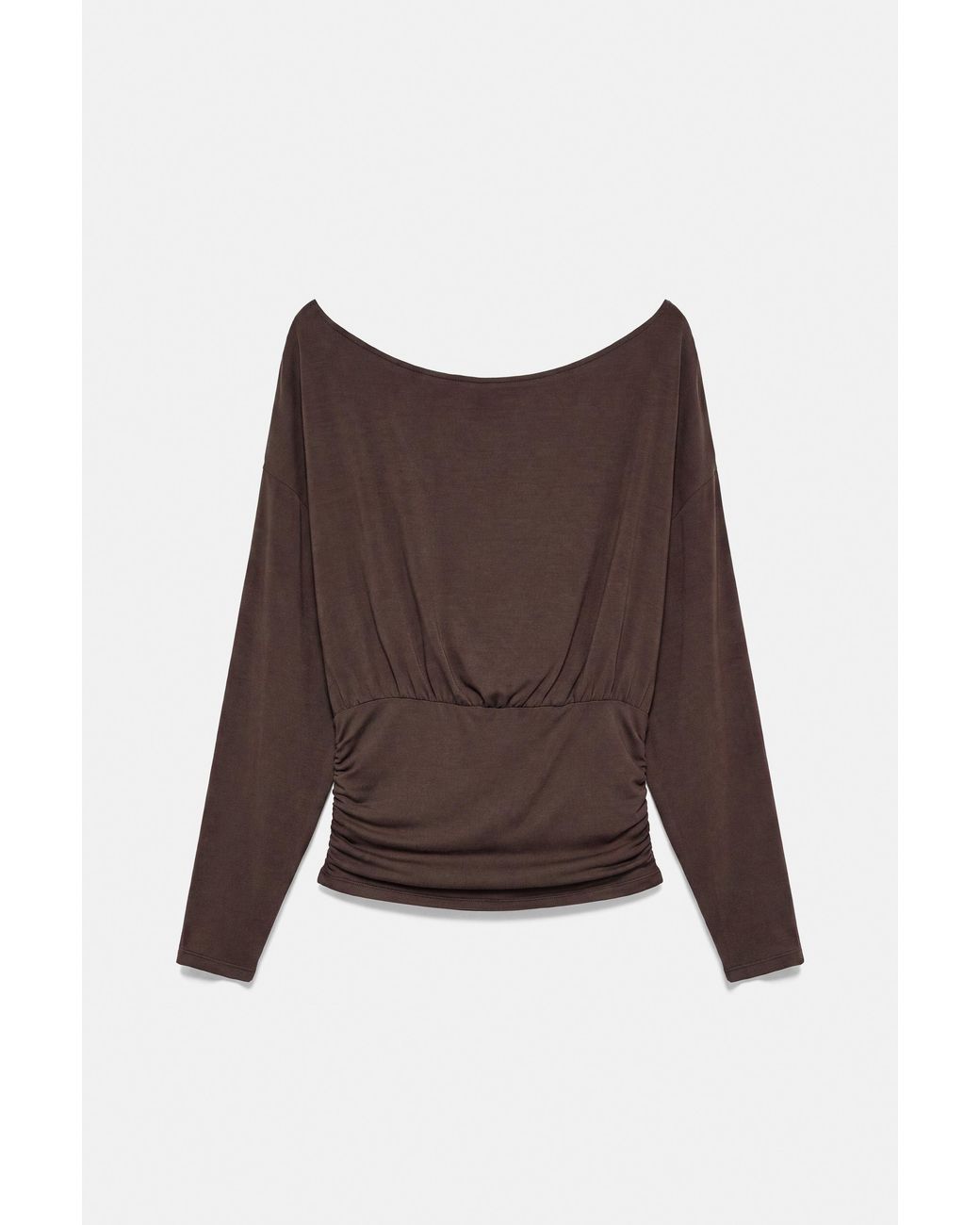 Pull&Bear Blue Asymmetric Cummerbund Top
