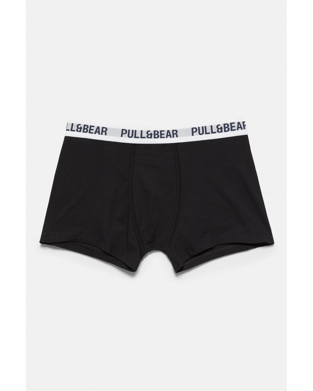 Pull&Bear Black Pack Of 3 Boxers for men