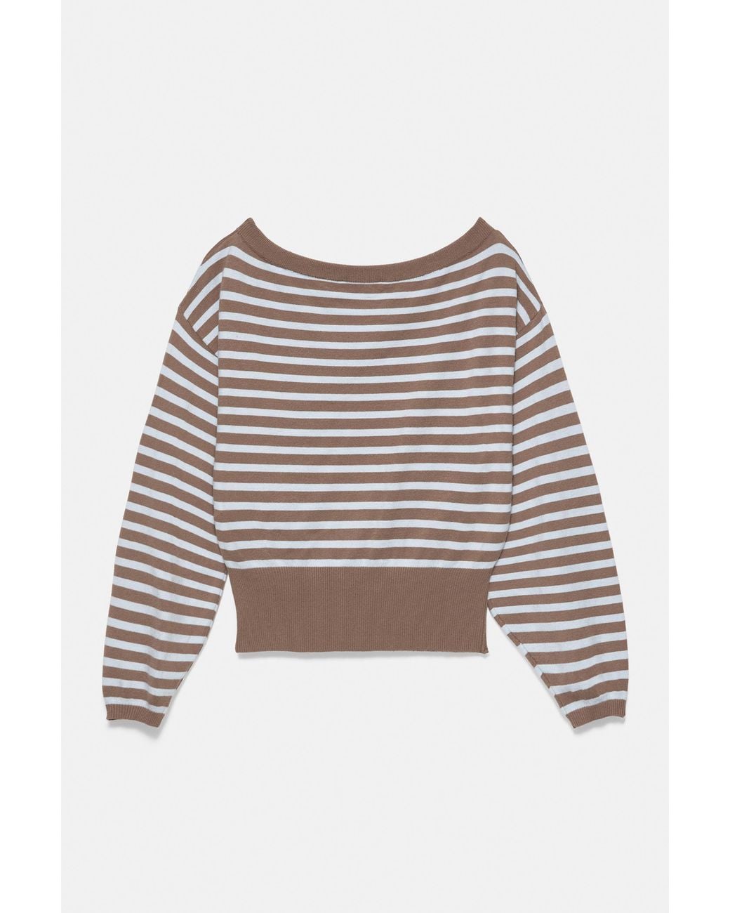 Pull À Encolure Asymétrique Pull&Bear en coloris Blue