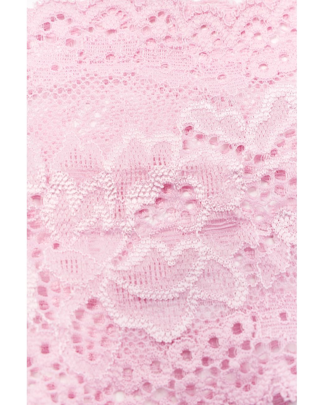 Pull&Bear Pink Stretch Lace Headband