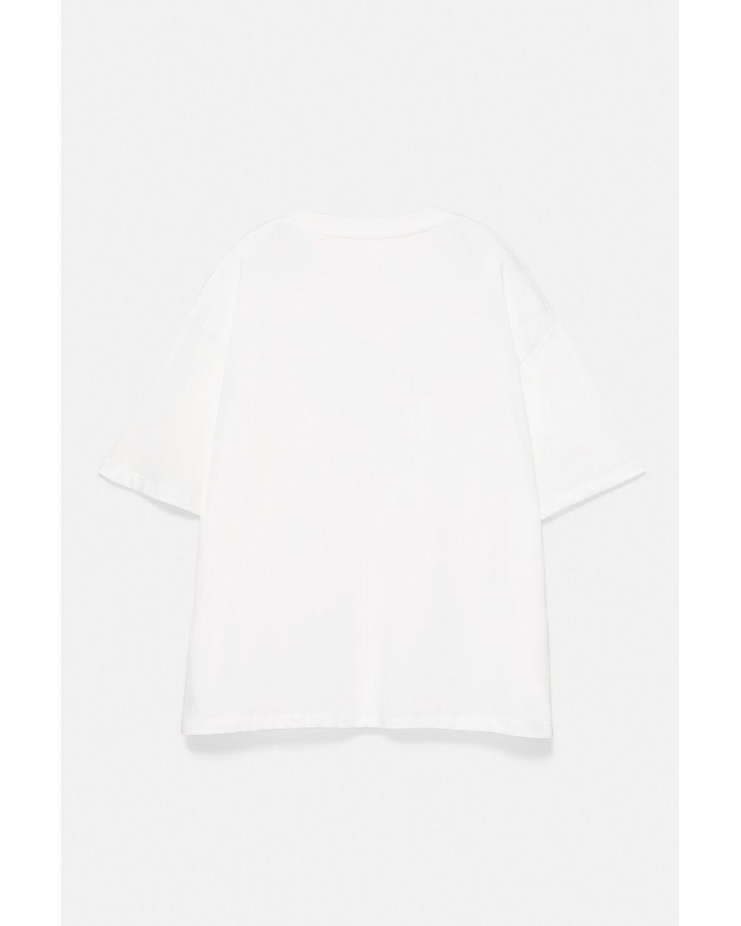 Pull&Bear White Regular Fit Dog Graphic T-Shirt