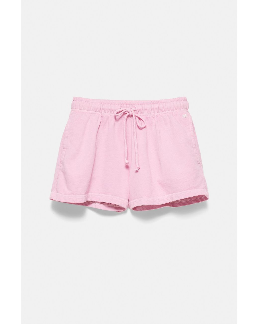 Pull&Bear Pink Sports Shorts With Elastic Waist