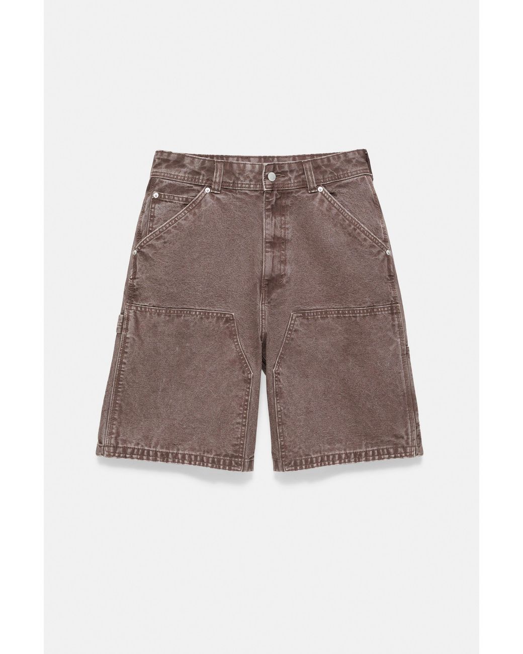 Bermuda Carpenter Relax Fit di Pull&Bear in Blue da Uomo