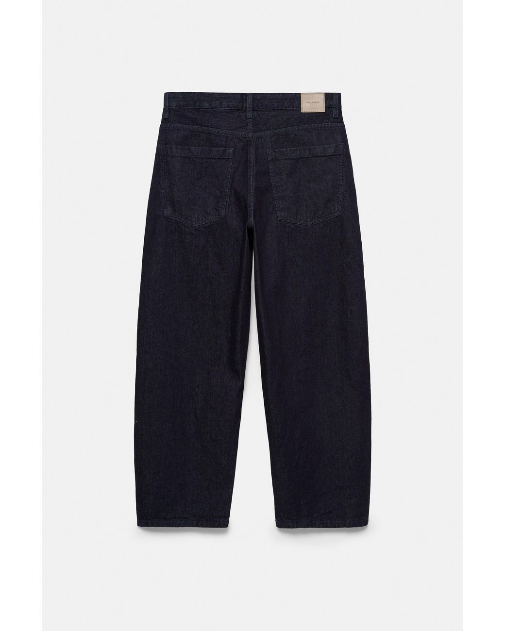 Jean Barrel Couture Frontale Pull&Bear pour homme en coloris Black