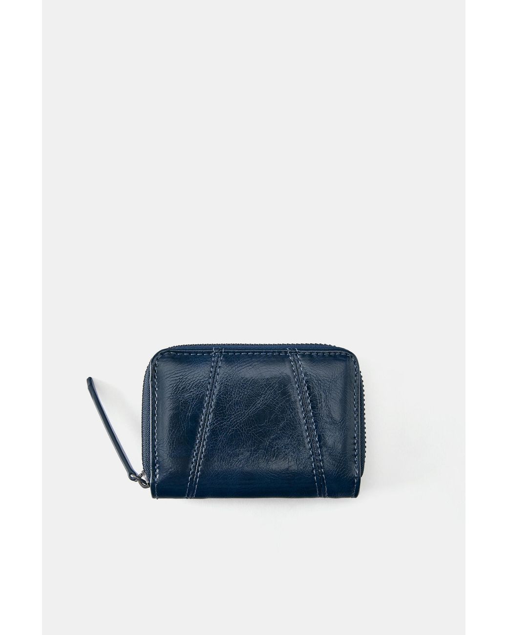 Porte-Monnaie Effet Usé Pull&Bear en coloris Blue