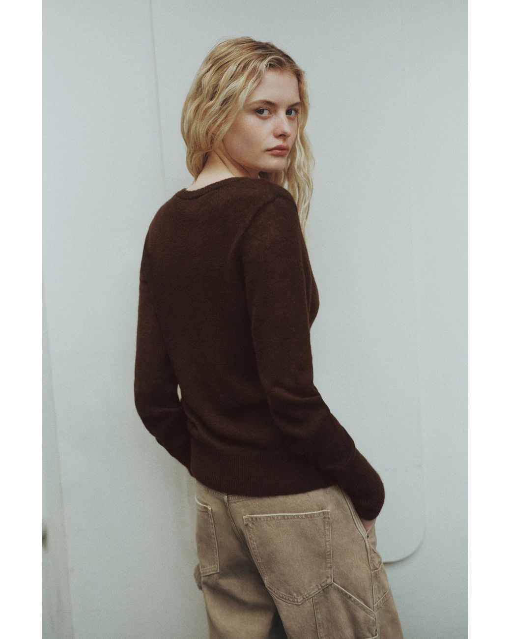 Cardigan Basique Pull&Bear en coloris Black