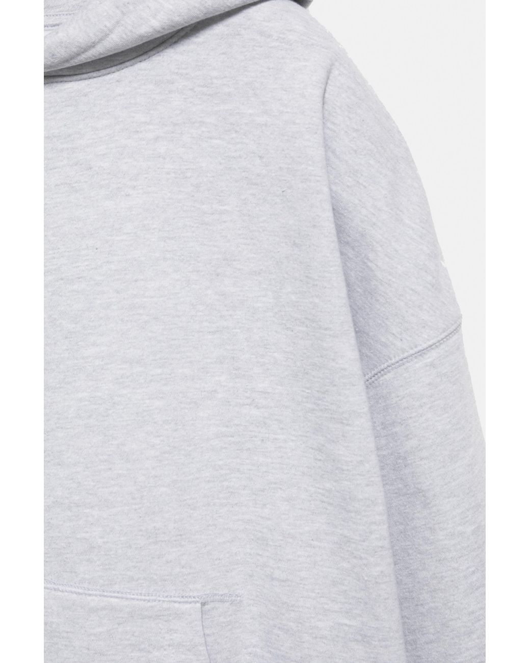 Pull&Bear Boxy Fit Hoodie in het White voor heren