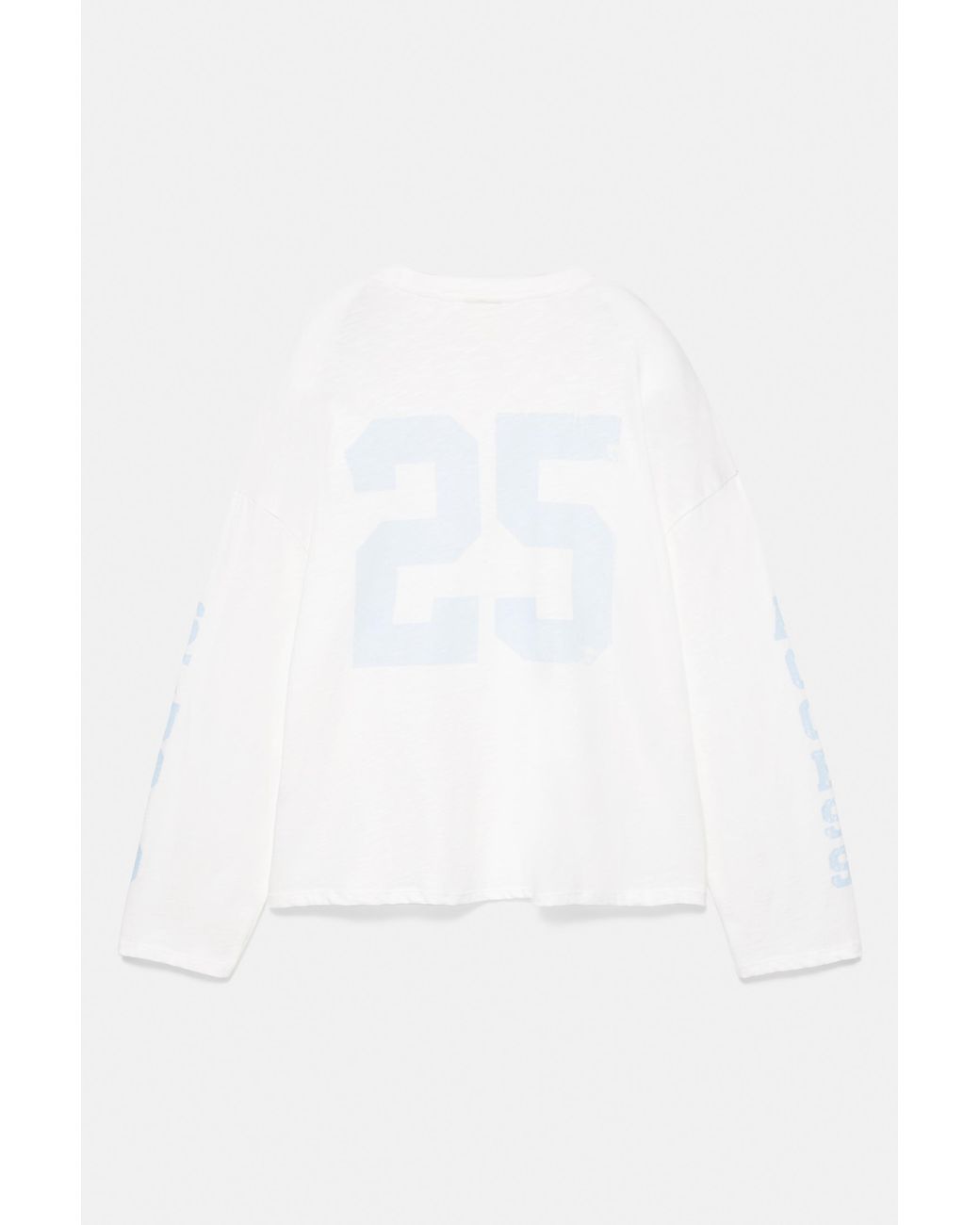 Pull&Bear White Regular Fit Graphic T-Shirt